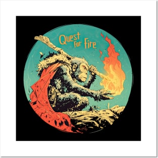 Quest for Fire Iron Maiden monkey Posters and Art